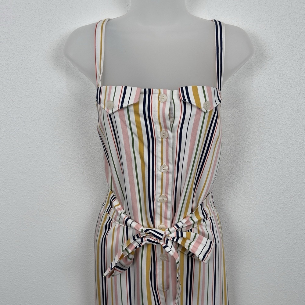 NEW Maeve Anthropologie Jumpsuit Womens S Multi Color Wide Leg Whimsical Boho - Picture 4 of 16